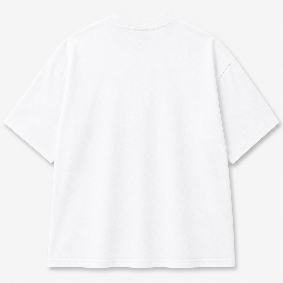 Tyrovix Boxy Fit T-Shirt 240 GSM Pure Cotton White