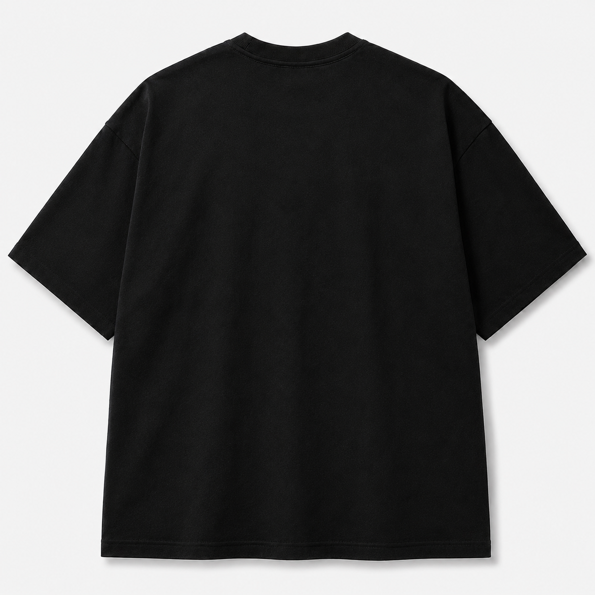 Tyrovix Boxy Fit T-Shirt 240 GSM Pure Cotton Black